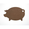 16" x 11" Epicurean Pig Shaped Cutting Board